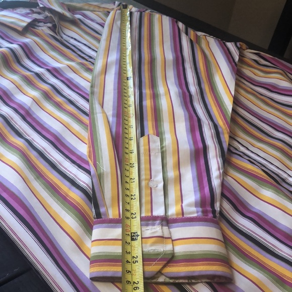 #15 NWOT Colorful Brooklyn Xpress Button Down Shirt 🕺 - Picture 15 of 17